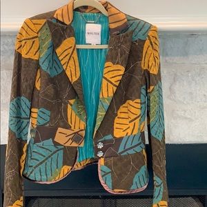 Multi colored floral size 4 women’s blazer